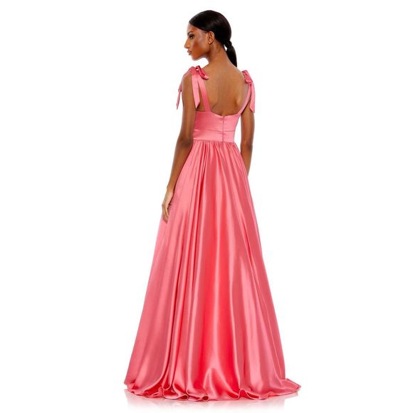 MAC DUGGAL TIE SHOULDER SWEETHEART BALLGOWN - Picture 2 of 10